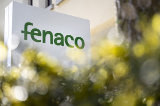 Le logo de Fenaco sur le bâtiment principal de l'entreprise à Berne (image d'illustration)